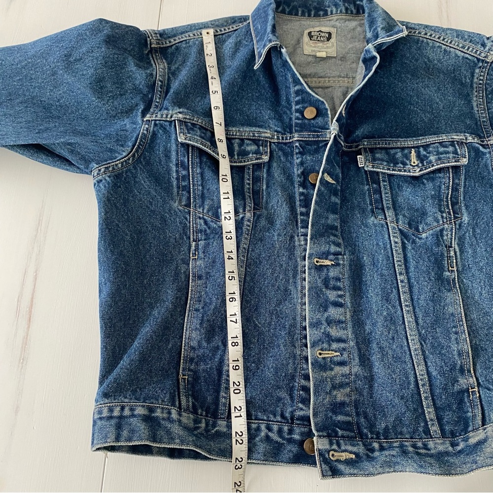Vintage 90’s oversized denim jacket size m - Picture 5 of 8